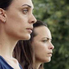 Il Segreto di una famiglia: Martina Gusman insieme a Bérénice Bejo durante una scena