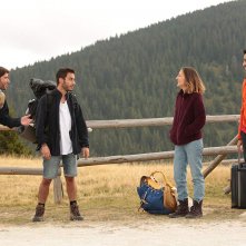 La prima vacanza non si scorda mai: Jonathan Cohen, Camille Chamoux, Sagi Halperin, Bar Levy in una scena del film