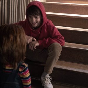 La Bambola Assassina: Gabriel Bateman durante un momento del film