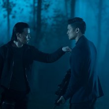 Escape Plan 3 - L'ultima sfida: una scena con Jin Zhang, Harry Shum Jr.