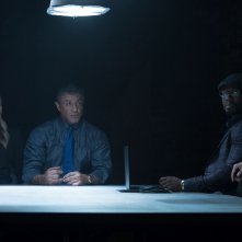 Escape Plan 3 - L'ultima sfida: Jaime King, 50 Cent e Sylvester Stallone in una scena