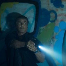 Escape Plan 3 - L'ultima sfida: Sylvester Stallone durante una scena del film