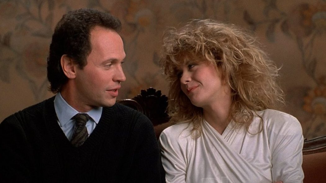 Billy Crystal e Meg Ryan in una scena di Harry, ti presento Sally