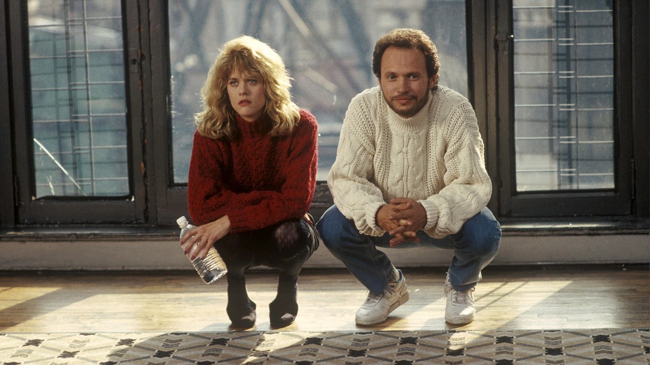 Meg Ryan e Billy Crystal in Harry, ti presento Sally