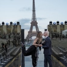 Heidi Klum e Tim Gunn in un'immagine promozionale del reality Making the Cut