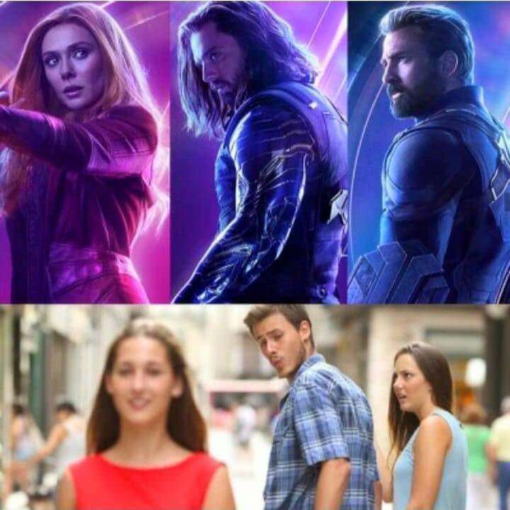 Avengers Infinity War Poster Distracted Boyfriend
