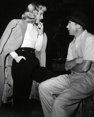 Billy Wilder And Barbara Stanwyck In Double Indemnity