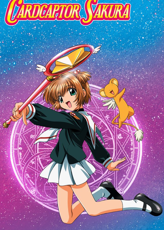 Una scena di CardCaptor Sakura