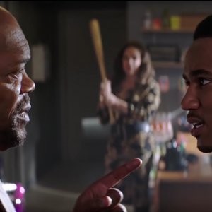 Shaft: Samuel L. Jackson in una sequenza del film