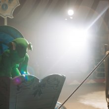 Dumbo: una scena sul set del film