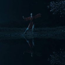 Mulan: Yifei Liu durante una scena