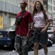 Skate Kitchen: Rachelle Vinberg e Jaden Smith in una scena