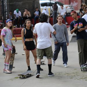 Skate Kitchen: una scena del film