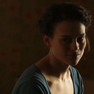 Tesnota: Darya Zhovnar in una scena del film