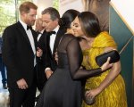 Il Re Leone: Meghan Markle e il principe Harry con Beyoncé alla premiere di Londra