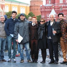 Di tutti i colori: Pietro Innocenzi, Armando Pizzuti, Max Nardari, Andrea Preti, Roberto Carrubba sul set