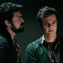 The Boys: una scena della serie con Karl Urban e Jack Quaid