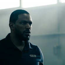 The Boys: Laz Alonso durante una scena della serie