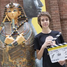 Berni e il giovane Faraone: Jacopo Barzaghi sul set