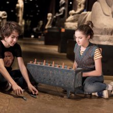 Berni e il giovane Faraone: Jacopo Barzaghi e Emily De Meyer in una scena del film