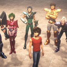I Cavalieri dello Zodiaco: Saint Seiya, una scena dell'anime