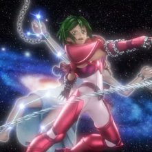 I Cavalieri dello Zodiaco: Saint Seiya, Andromeda in  una scena dell'anime