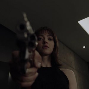 Amanda Seyfried in una scena di Anon