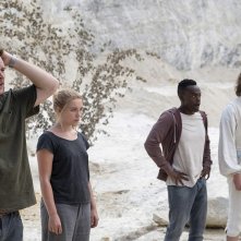 Midsommar - Il viaggio dei dannati: William Jackson Harper, Jack Reynor, Florence Pugh, Vilhelm Blomgren in una scena del film