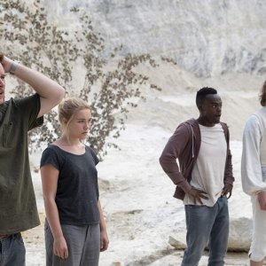 Midsommar - Il viaggio dei dannati: William Jackson Harper, Jack Reynor, Florence Pugh, Vilhelm Blomgren in una scena del film
