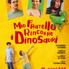 Locandina di Mio Fratello Rincorre i Dinosauri