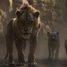 Il Re leone: un'immagine con Scar e le iene