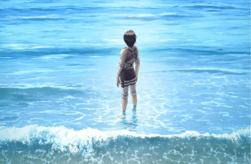 Una scena de L'Attacco dei giganti