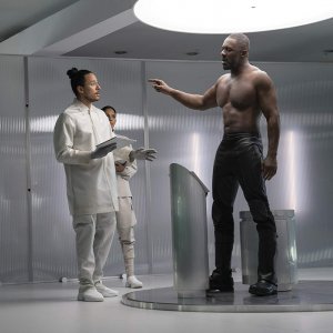 Fast & Furious - Hobbs &  Shaw: Idris Elba in  una scena del film