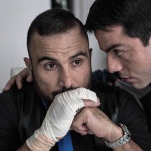 Il sindaco del rione Sanità: Francesco Di Leva e Salvatore Presutto in una scena del film