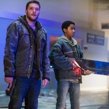 Kin: una scena con Jack Reynor e Myles Truitt
