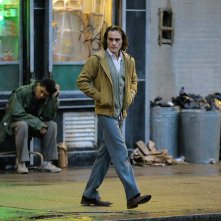 Joker: Joaquin Phoenix durante una scena del film