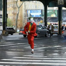 Joker: Joaquin Phoenix durante un momento del film