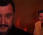 Matteo Salvini, Luigi Di Maio e Giuseppe Conte in Star Wars: il video sulla caduta del governo