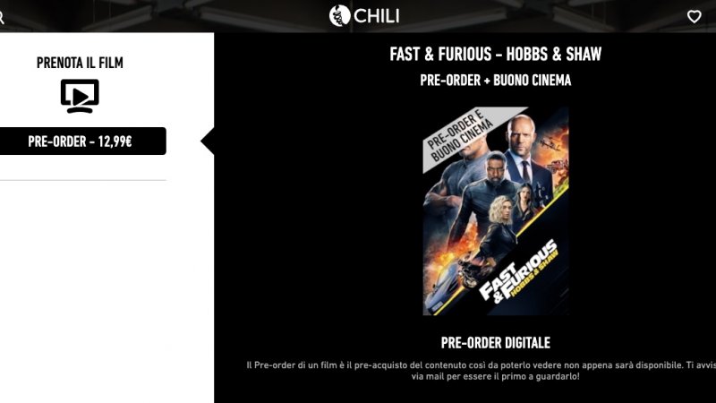 FILM ACQUISTATI SU CHILI SCARICARE