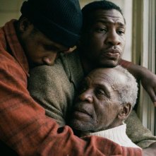 The Last Black Man in San Francisco: Jonathan Majors, Danny Glover e Jimmie Fails in una scena