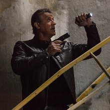 Sylvester Stallone in una scena di Backtrace