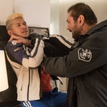 Stuber - Autista D'assalto: Dave Bautista, Iko Uwais in una scena del film