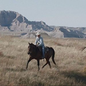 The Rider - Il sogno di un cowboy, una sequenza del film