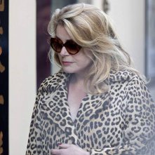 Le verità: Catherine Deneuve durante una scena del film