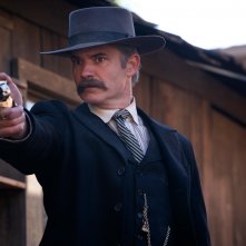 Deadwood - Il Film: Timothy Olyphant in una scena del film