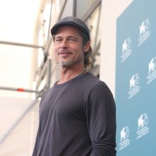 Venezia 2019: uno scatto di Brad Pitt al photocall di Ad Astra