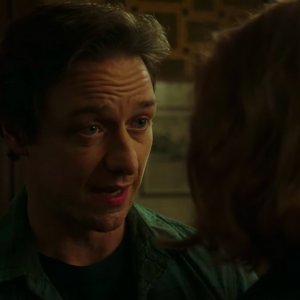 IT: Chapter 2, James McAvoy durante una scena del film