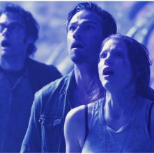 IT: Chapter 2, una scena del film con Bill Hader, Jay Ryan, Jessica Chastain