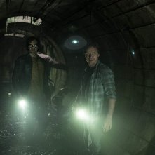 IT: Chapter 2, James McAvoy e Jay Ryan in una scena del film