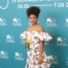 Venezia 2019: uno scatto di Zazie Beetz al photocall di Seberg